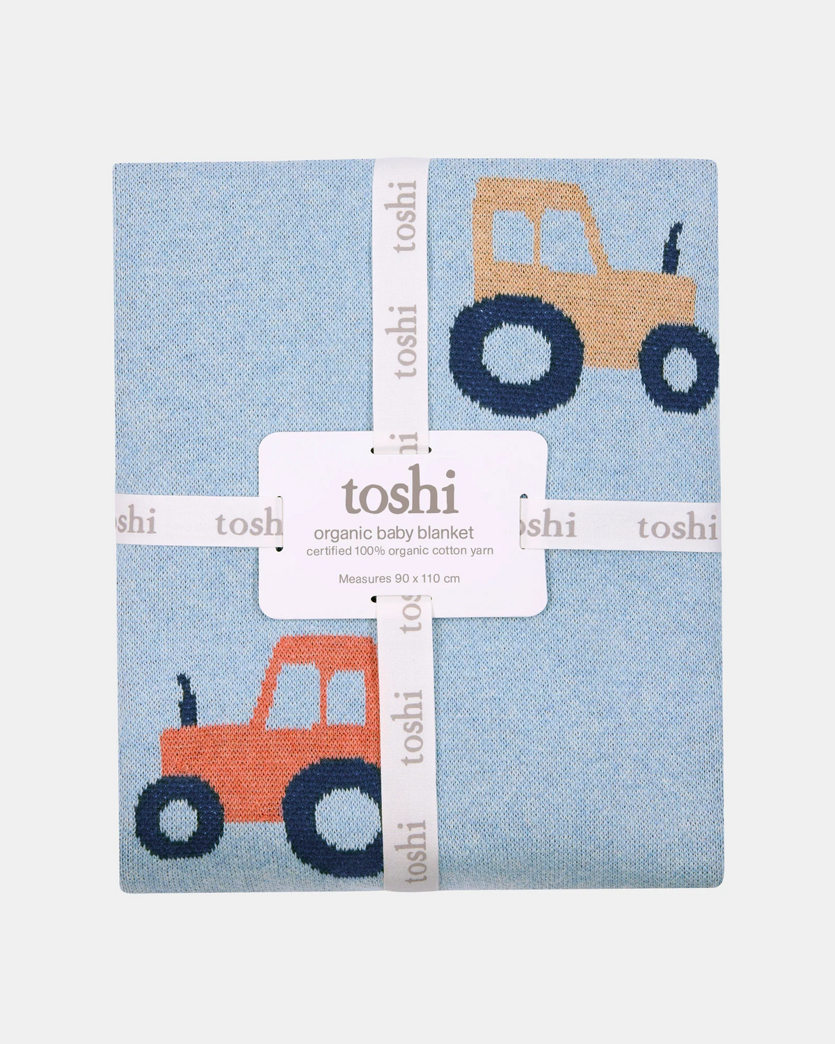 Toshi-Organic Blanket Mystical Tiny Tractors