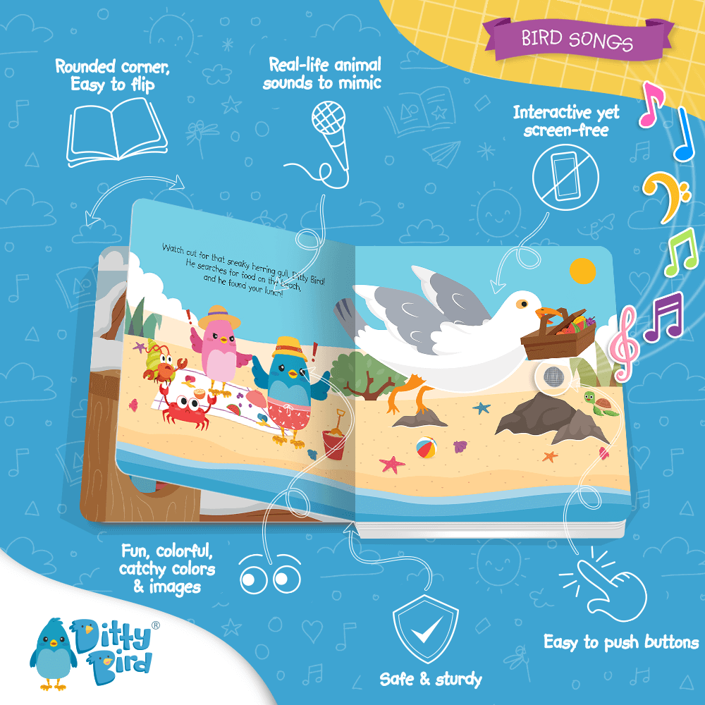 Ditty Bird-Bird Songs | USB-C Rechargeable