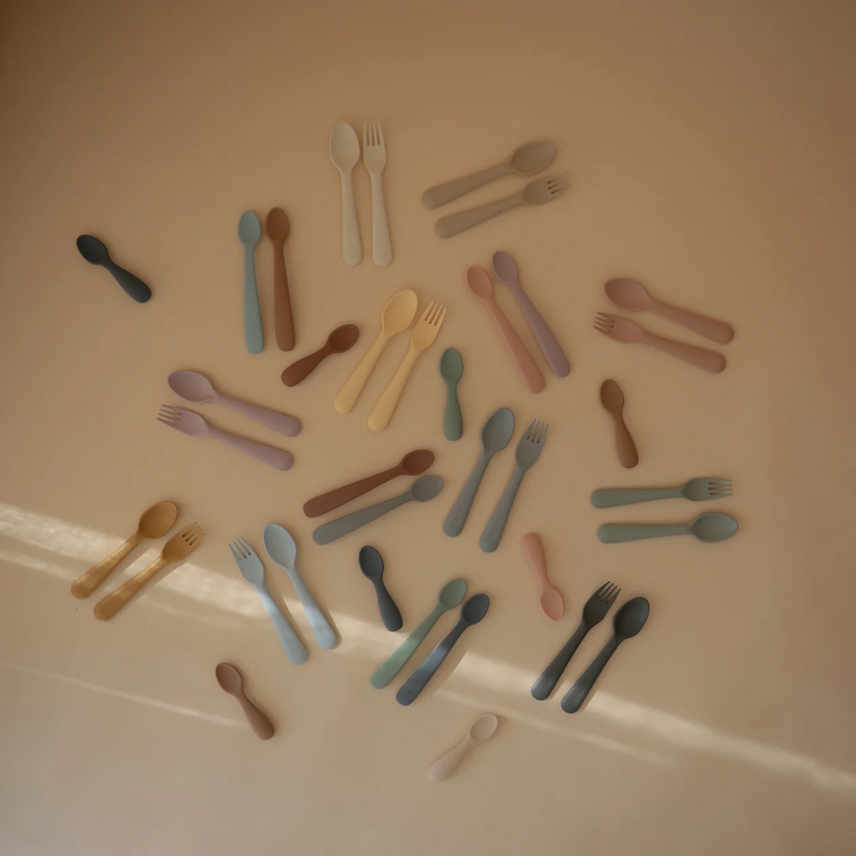 Mushie-Silicone Feeding Spoons