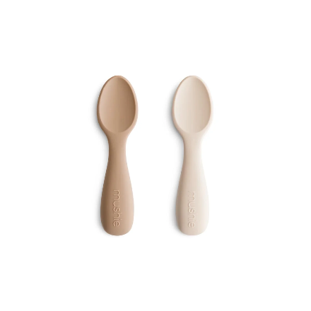 Mushie-Toddler Starter Spoons 2 Pack