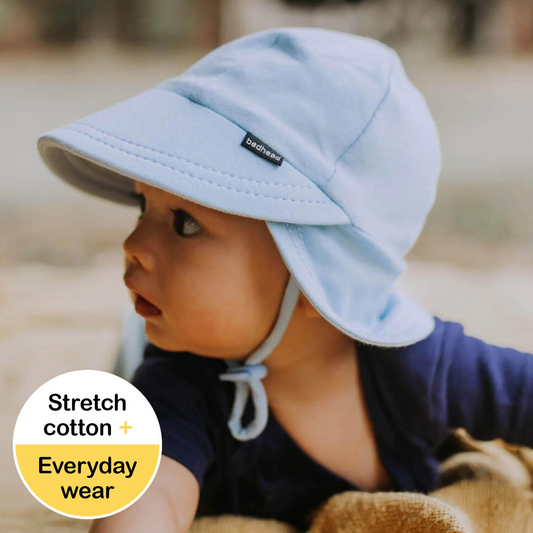 Bedhead hats-Legionnaire Hat with Strap - Baby Blue