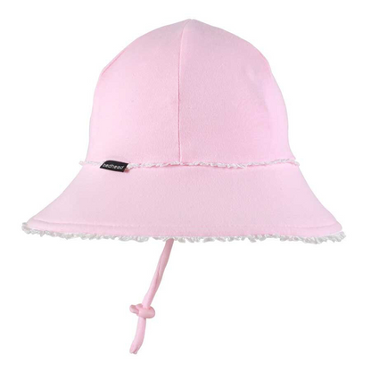 Bedhead hats-Toddler Bucket Hat - Blush Ruffle Trim
