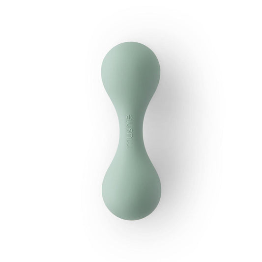 Mushie-Silicone Baby Rattle
