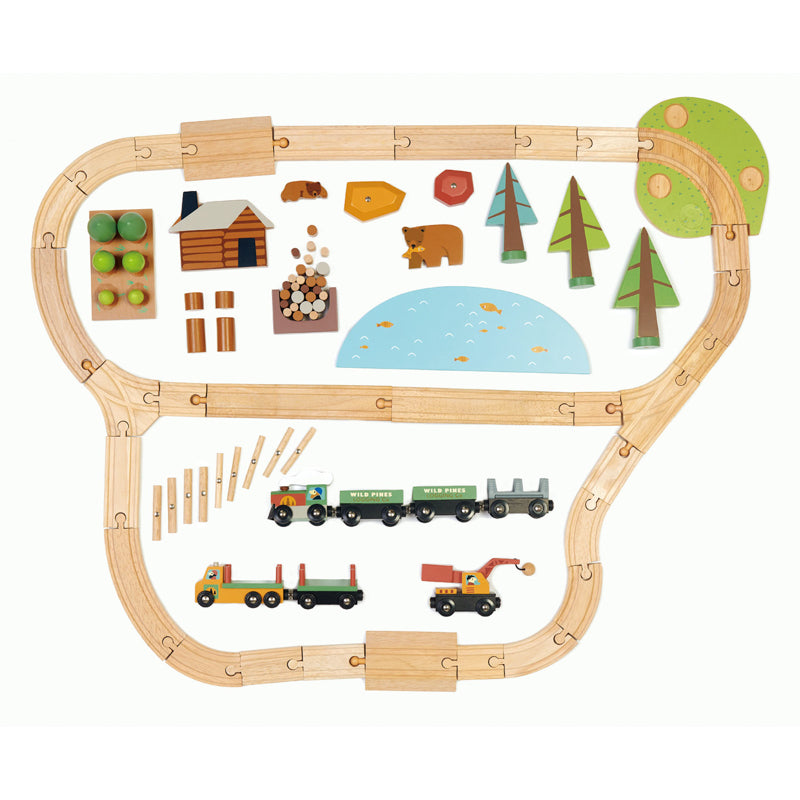 Tender Leaf Toys- Wild Pines Train Set