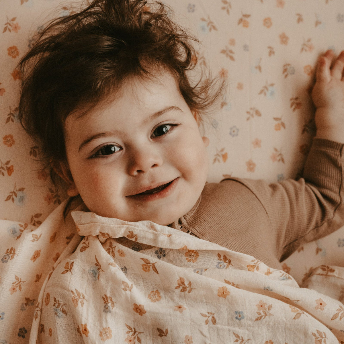 Fox&Fallow-Meadow Organic Fitted Cot Sheet