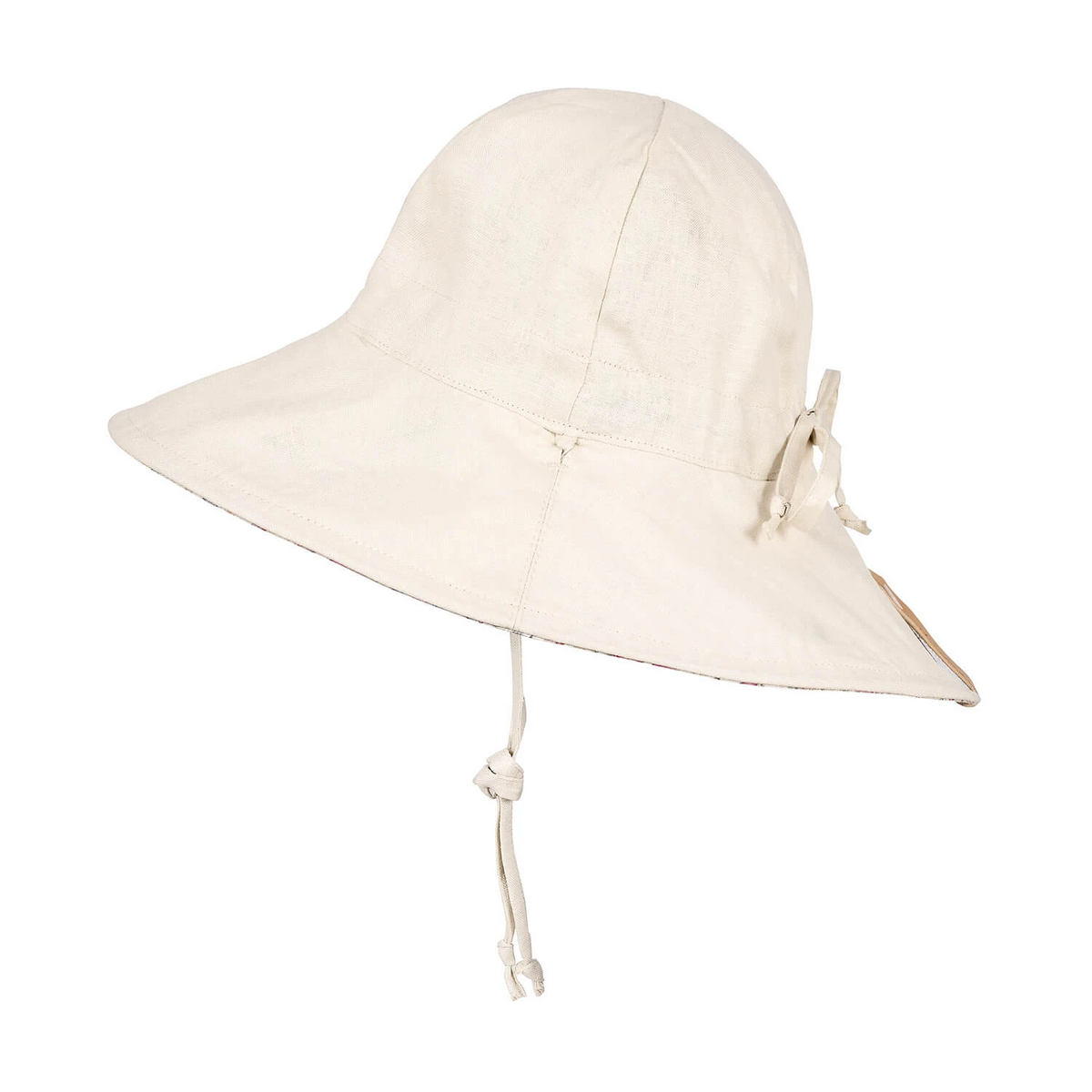 Bedhead hats-Wanderer' Panelled Bucket Sun Hat - Francesca / Flax