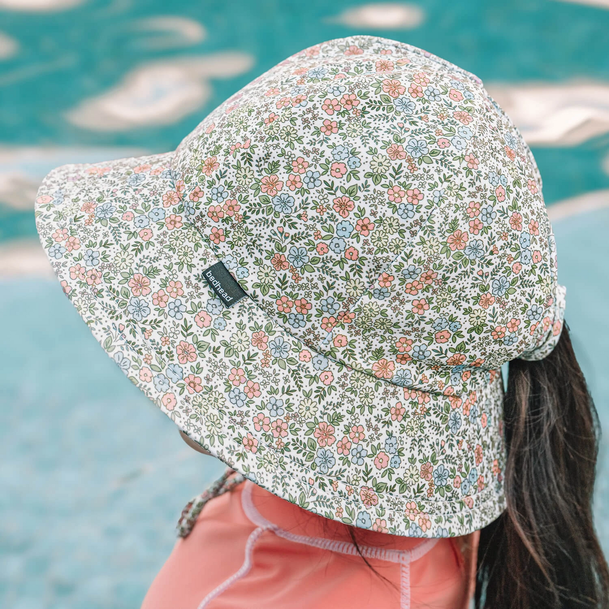 Bedhead hats-Ponytail Swim Bucket Beach Hat - Olivia