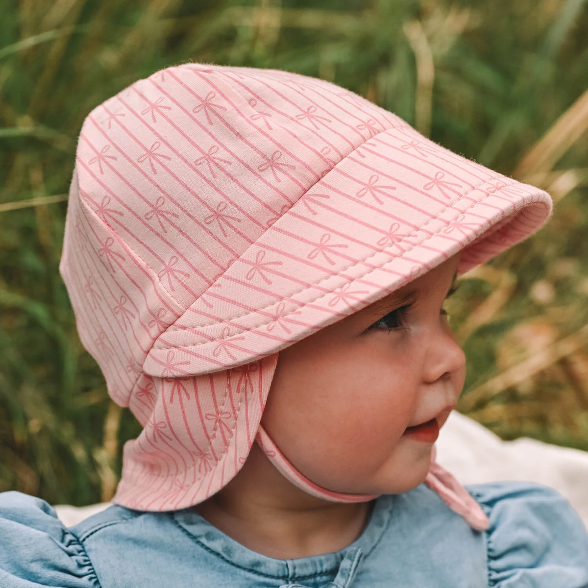 Bedhead hats-Legionnaire Flap Sun Hat - Ballerina