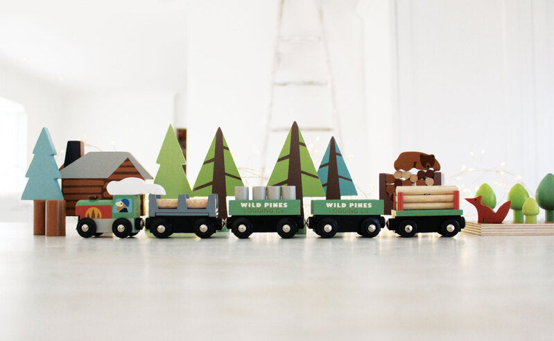 Tender Leaf Toys- Wild Pines Train Set