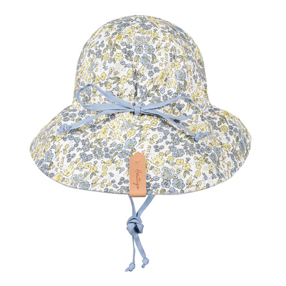 Bedhead hats-Wanderer' Panelled Bucket Sun Hat - Sabine / Skye