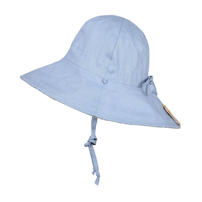 Bedhead hats-Wanderer' Panelled Bucket Sun Hat - Sabine / Skye