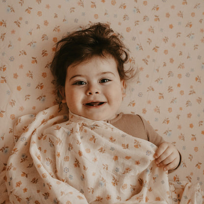 Fox&Fallow-Meadow Organic Fitted Cot Sheet