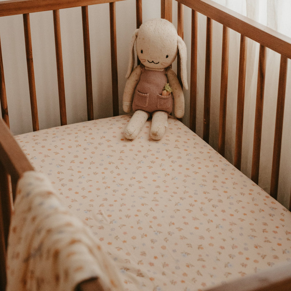 Fox&Fallow-Meadow Organic Fitted Cot Sheet