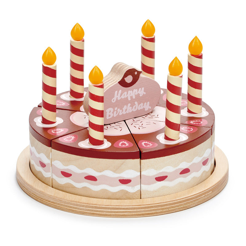 Tender Leaf Toys- Chocolate Birthday Cake