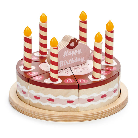 Tender Leaf Toys- Chocolate Birthday Cake