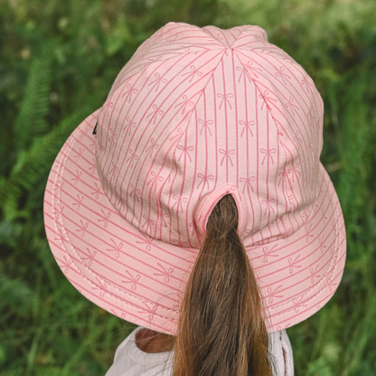 Bedhead hats-Ponytail Bucket Sun Hat - Ballerina