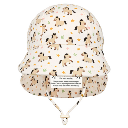 Bedhead hats-Legionnaire Flap Sun Hat - Pony