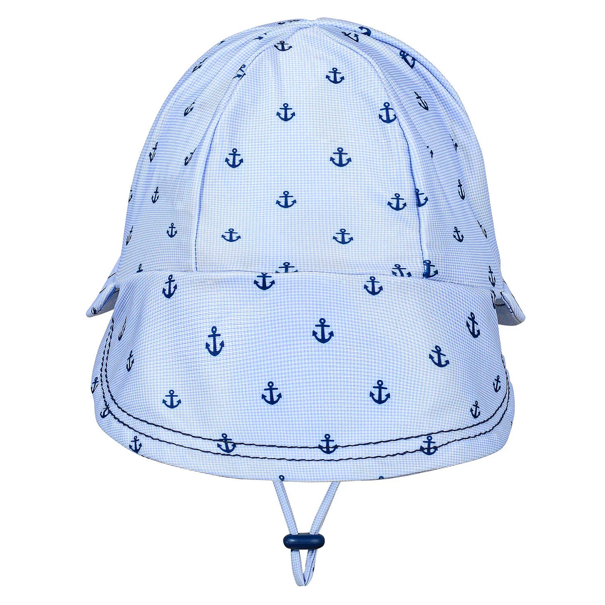 Bedhead hats -Swim Legionnaire Flap Beach Hat - Anchor