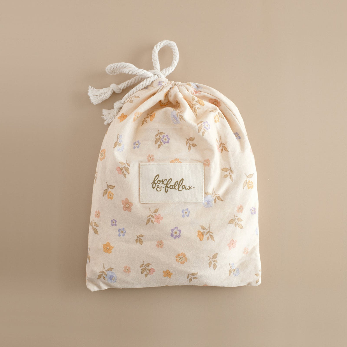 Fox&Fallow-Meadow Organic Fitted Bassinet Sheet/Change Pad Cover