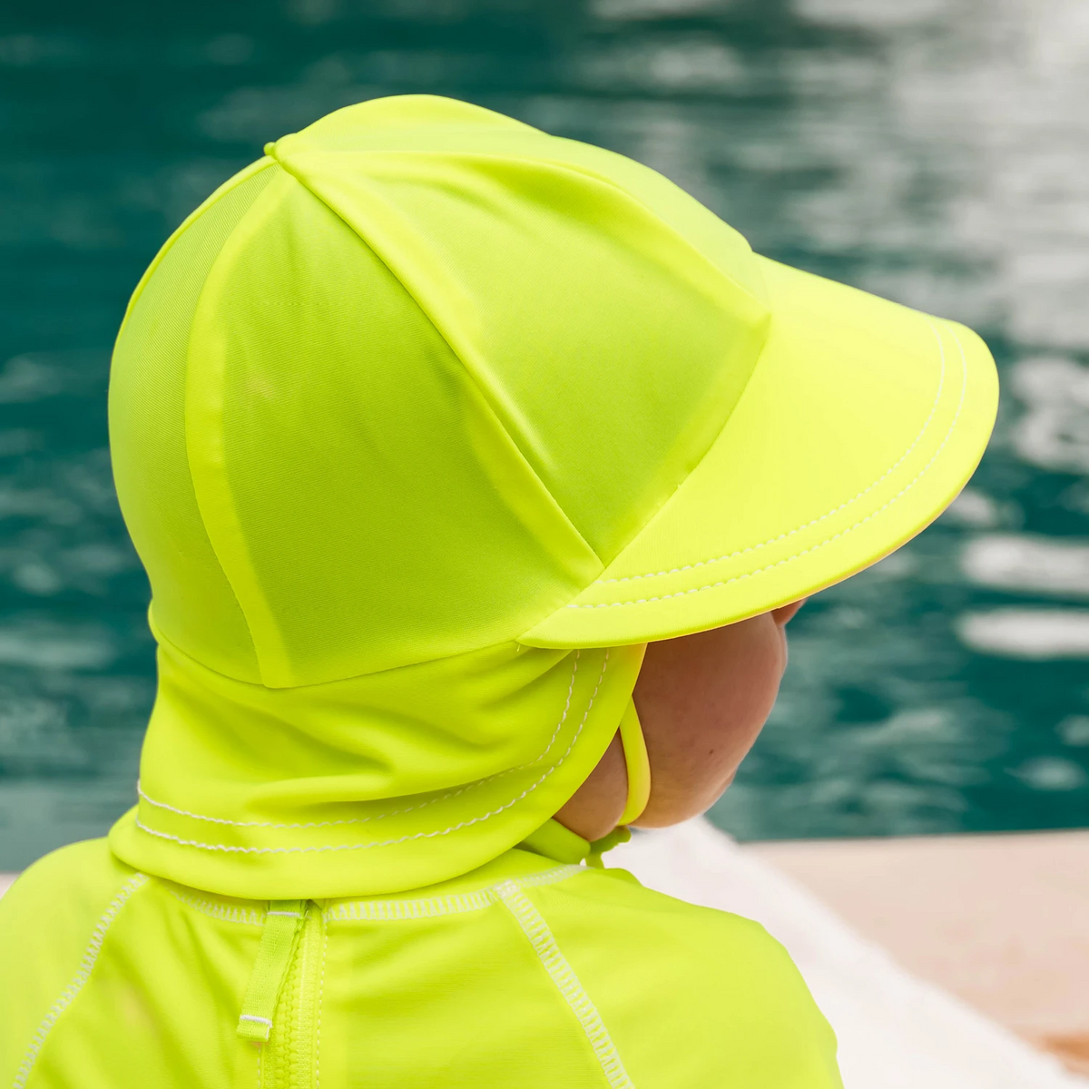 Bedhead hats-Swim Legionnaire Flap Beach Hat - Sunburst
