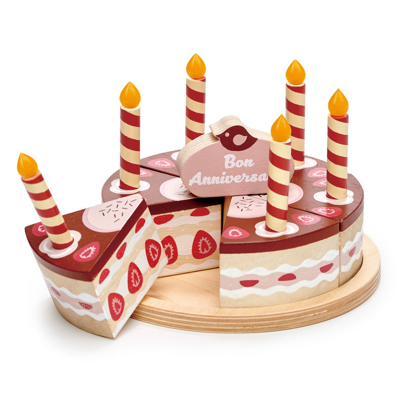 Tender Leaf Toys- Chocolate Birthday Cake