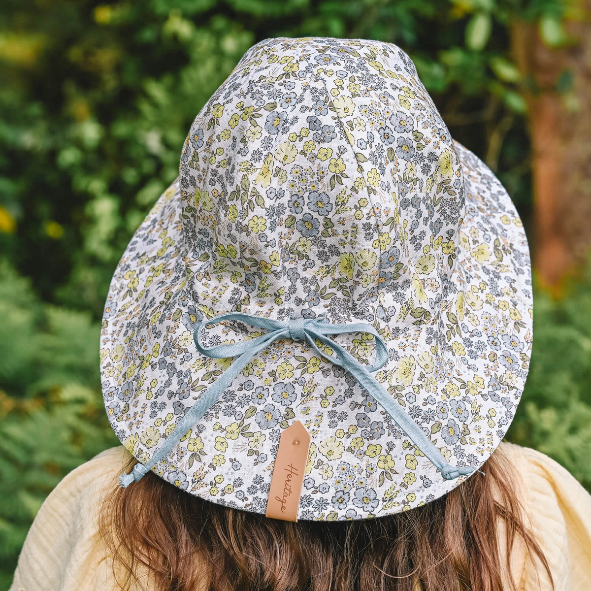 Bedhead hats-Wanderer' Panelled Bucket Sun Hat - Sabine / Skye