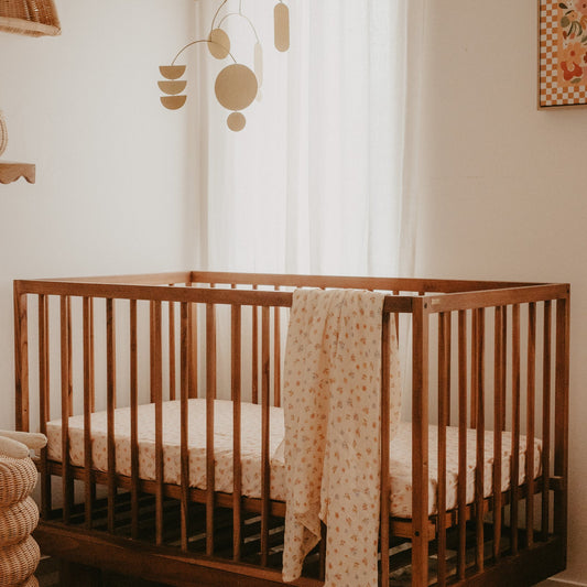 Fox&Fallow-Meadow Organic Fitted Cot Sheet