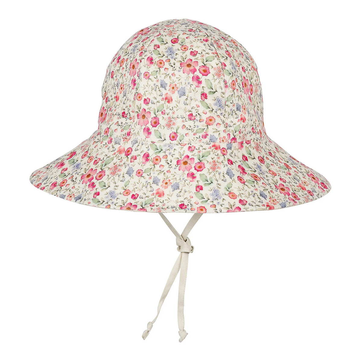 Bedhead hats-Wanderer' Panelled Bucket Sun Hat - Francesca / Flax
