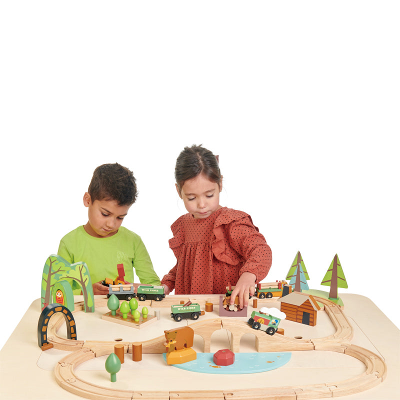 Tender Leaf Toys- Wild Pines Train Set