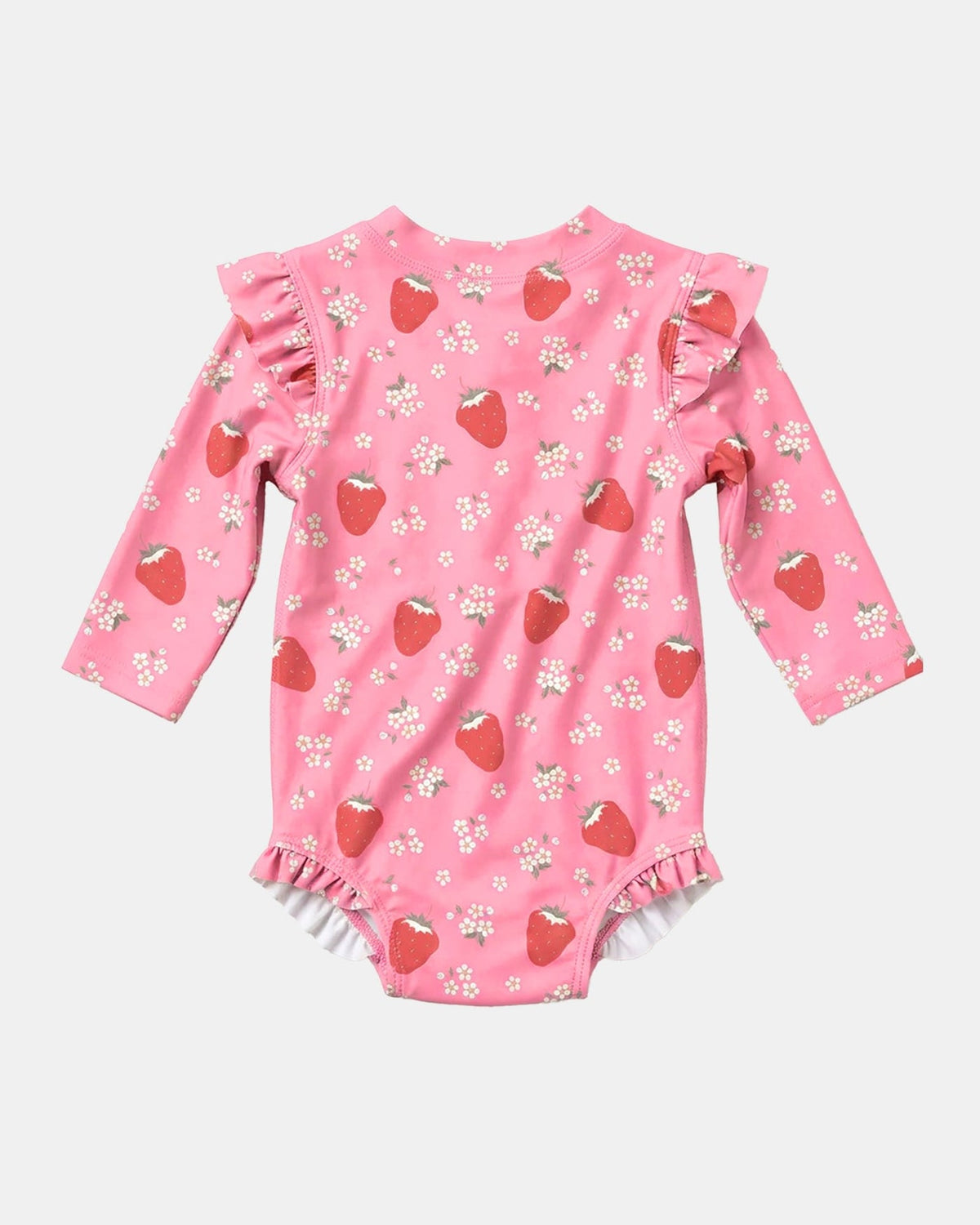 Toshi-Swim Onesie L/S Twinkle Strawberry