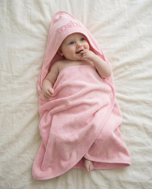 Toshi-Hooded Baby Bath Towel Yummy UPF 50+