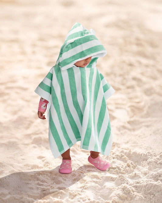 Toshi-Hooded Towel Beachcomber Seagrass