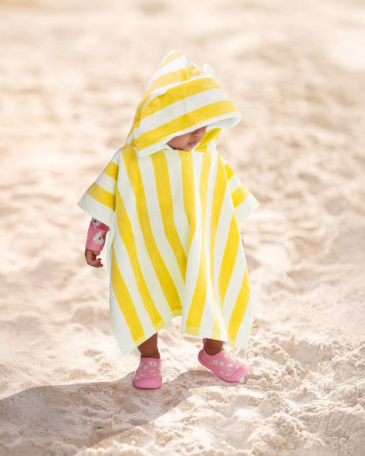 Toshi-Hooded Towel Beachcomber Sunny