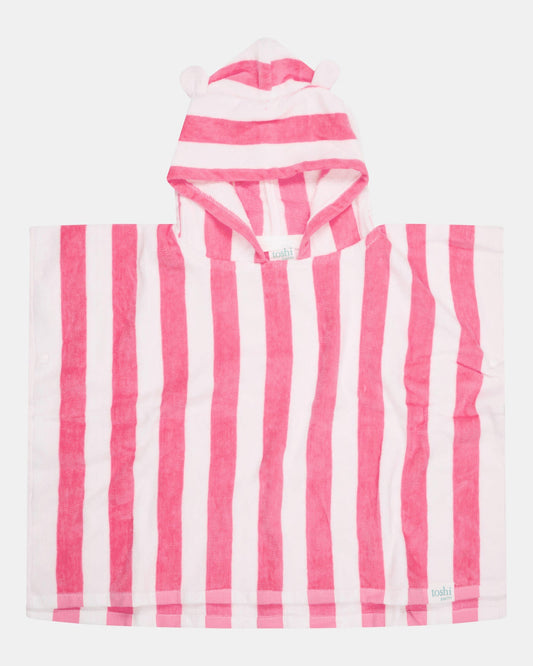 Toshi-Hooded Towel Beachcomber Watermelon