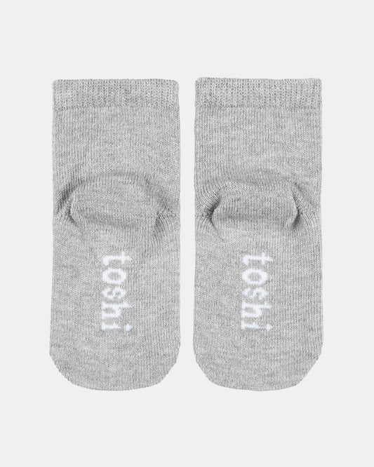 Toshi-Organic Socks Ankle Dreamtime Ash