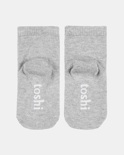 Toshi-Organic Socks Ankle Dreamtime Ash