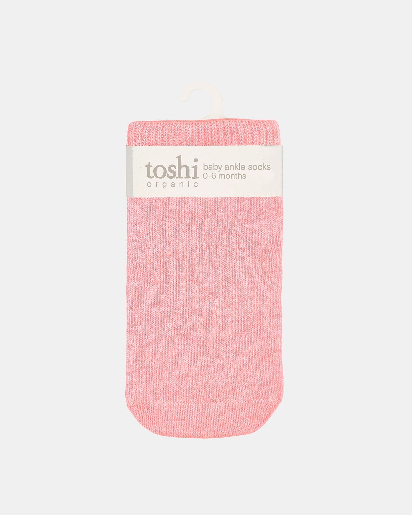 Toshi-Organic Socks Ankle Dreamtime Carmine