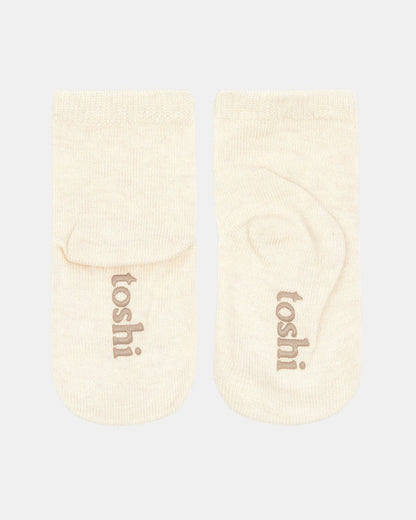 Toshi-Organic Socks Ankle Dreamtime Feather
