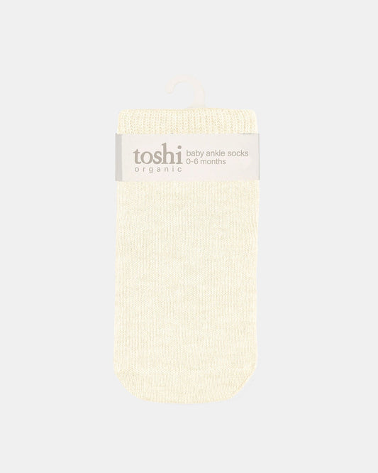 Toshi-Organic Socks Ankle Dreamtime Feather