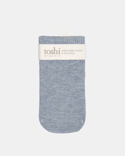 Toshi-Organic Socks Ankle Dreamtime Lake