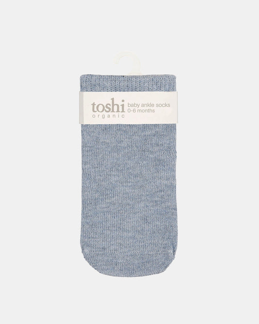 Toshi-Organic Socks Ankle Dreamtime Lake