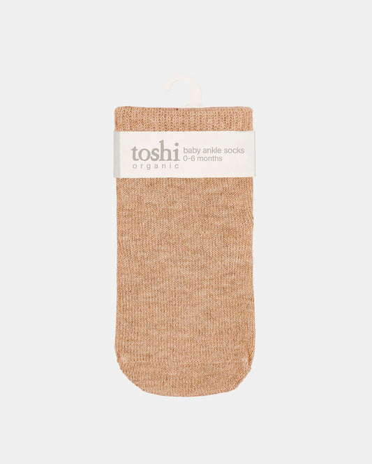 Toshi-Organic Socks Ankle Dreamtime Maple