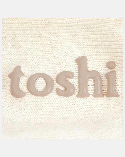 Toshi-Organic Socks Knee Dreamtime Feather