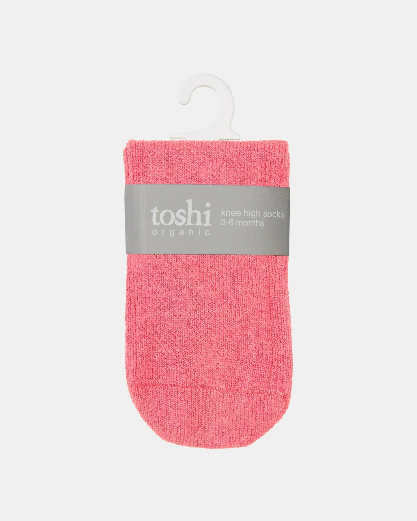 Toshi-Organic Socks Knee Dreamtime Fuschia