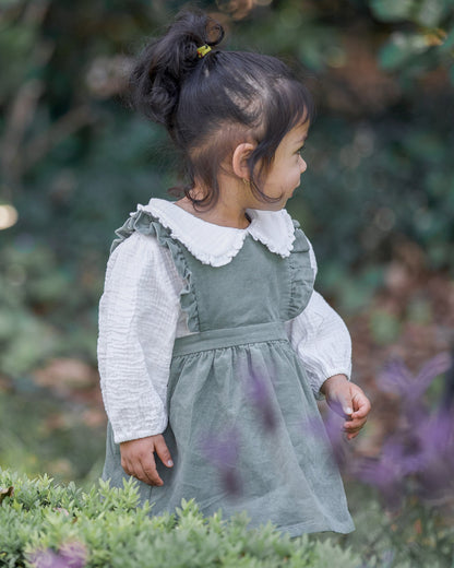 Toshi-Baby Blouse Peter Pan Cream