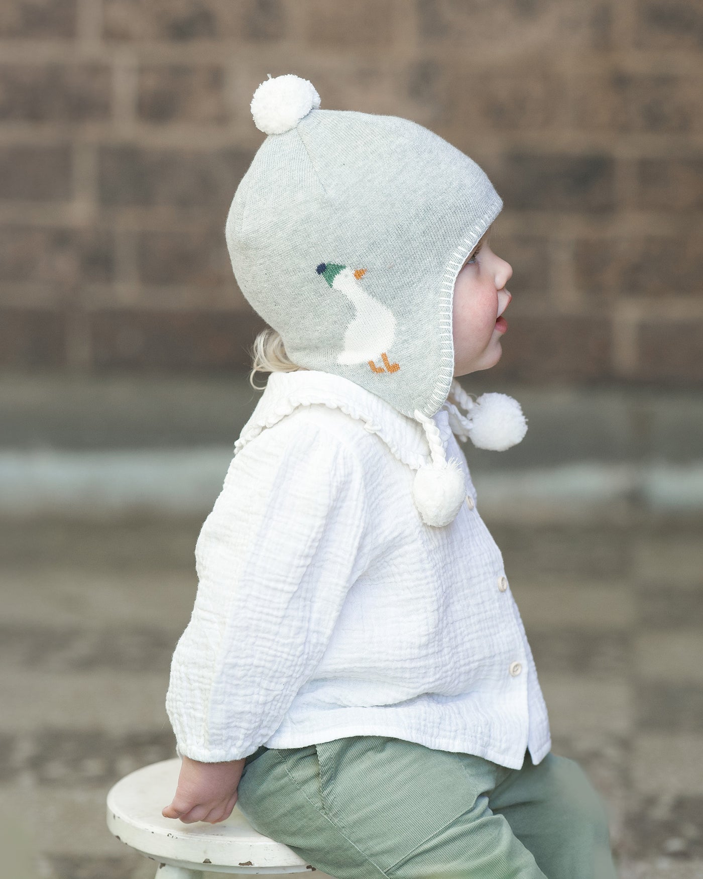Toshi-Baby Blouse Peter Pan Cream