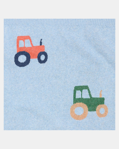 Toshi-Organic Blanket Mystical Tiny Tractors