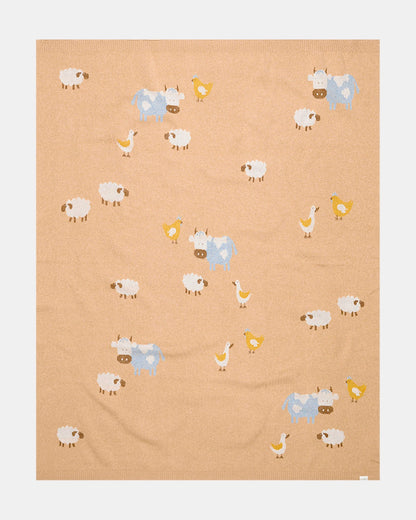 Toshi-Organic Blanket Mystical Farm Buddies