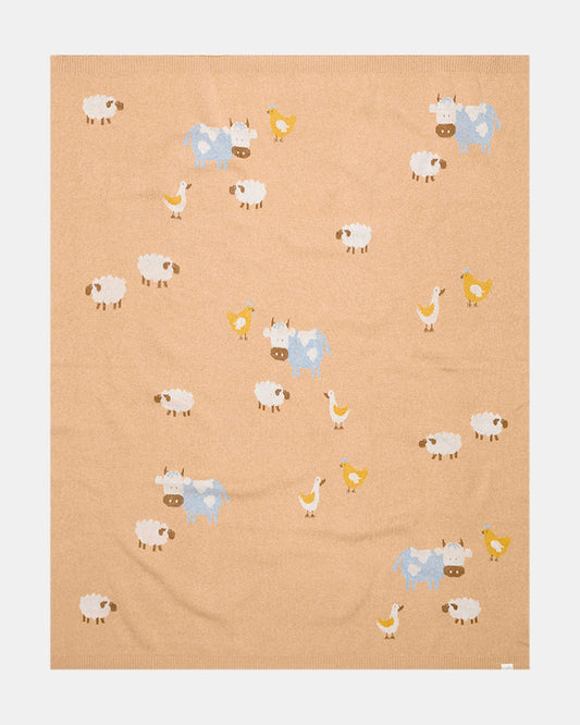 Toshi-Organic Blanket Mystical Farm Buddies