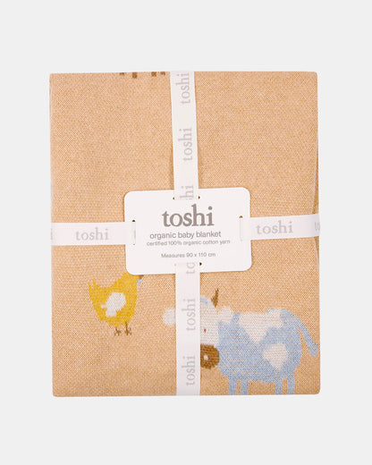 Toshi-Organic Blanket Mystical Farm Buddies